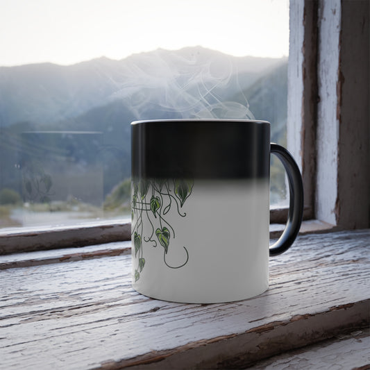 Pothos Color Changing Coffee Mug 11oz